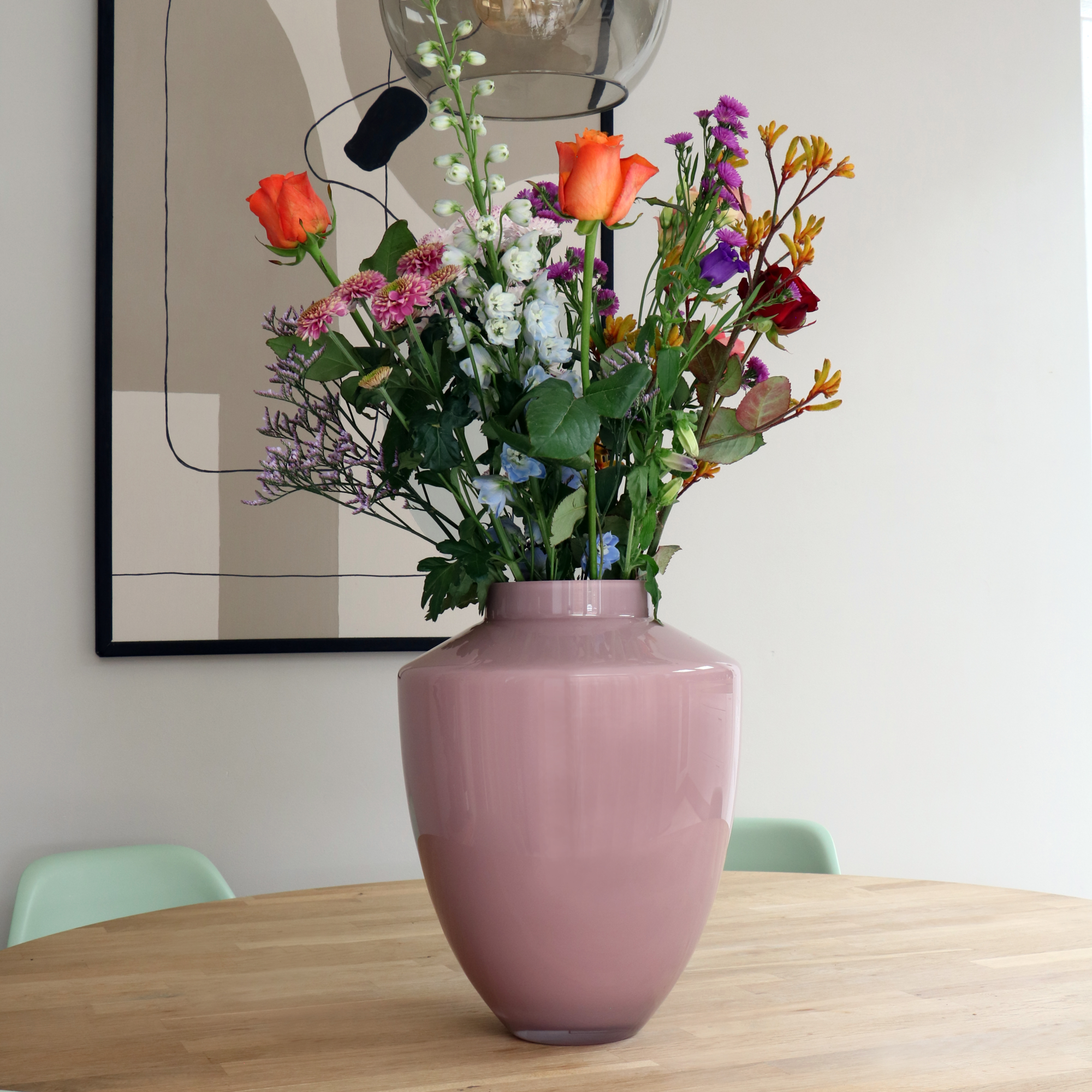 Vaas Tugela M Ø28 cm pastel pink