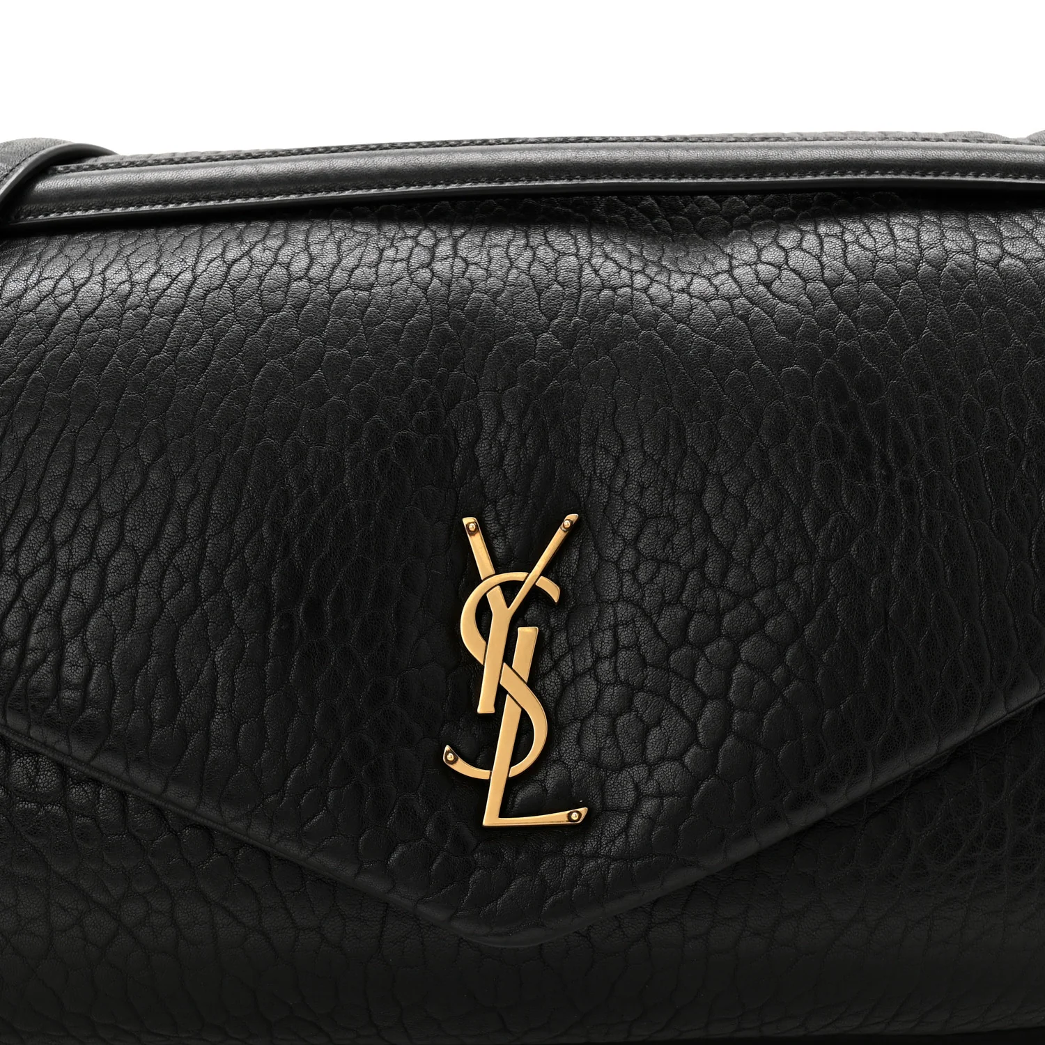 Grained Lambskin Large Calypso Black - Top Club