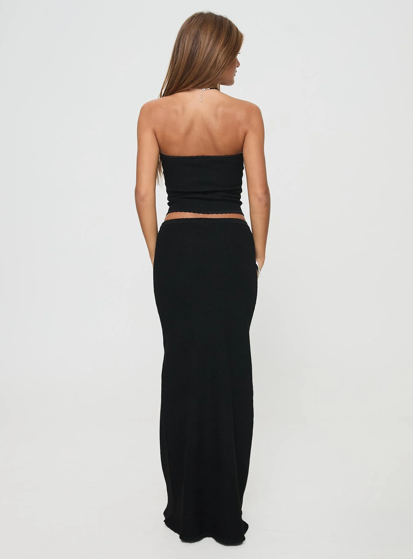 Just Like That Maxi Skirt Black