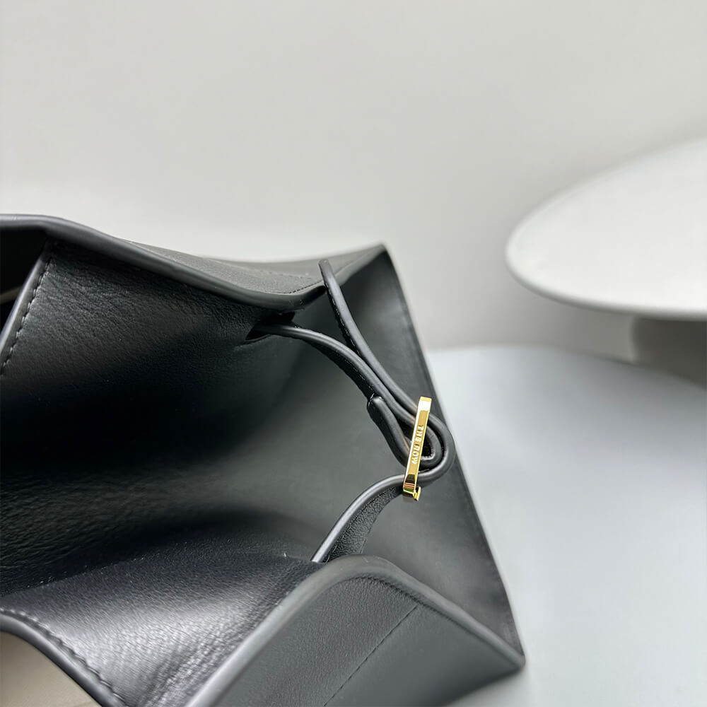 THE ROW  Soft Margaux 15 leather bag(High-end Grade) - Top Club