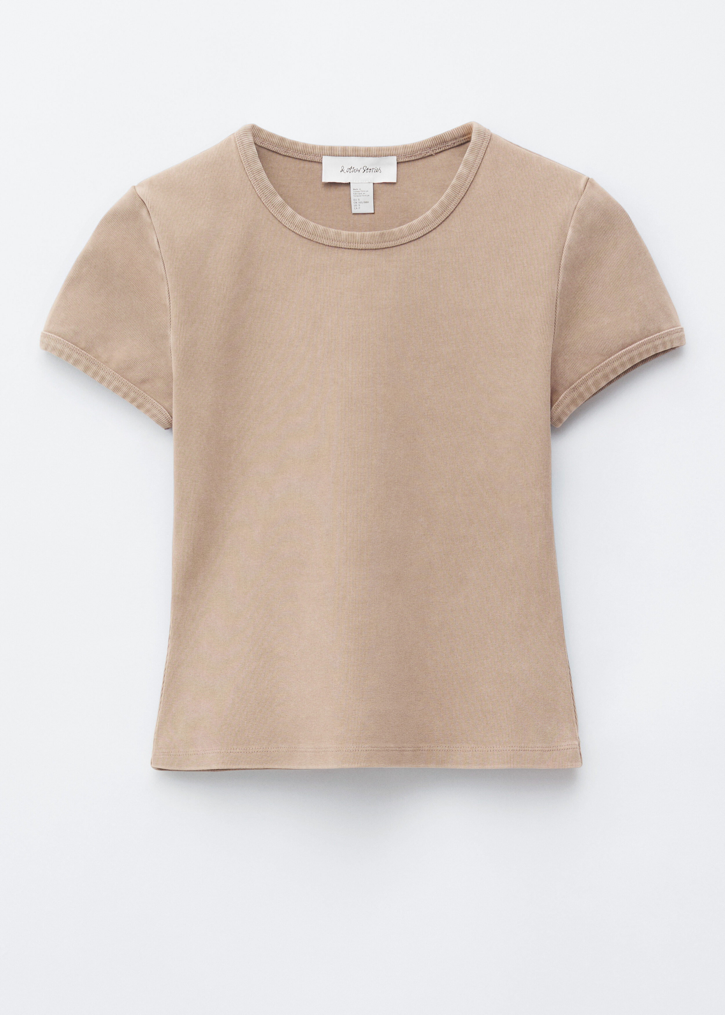 & Other Stories SLIM FIT JERSEY T-SHIRT