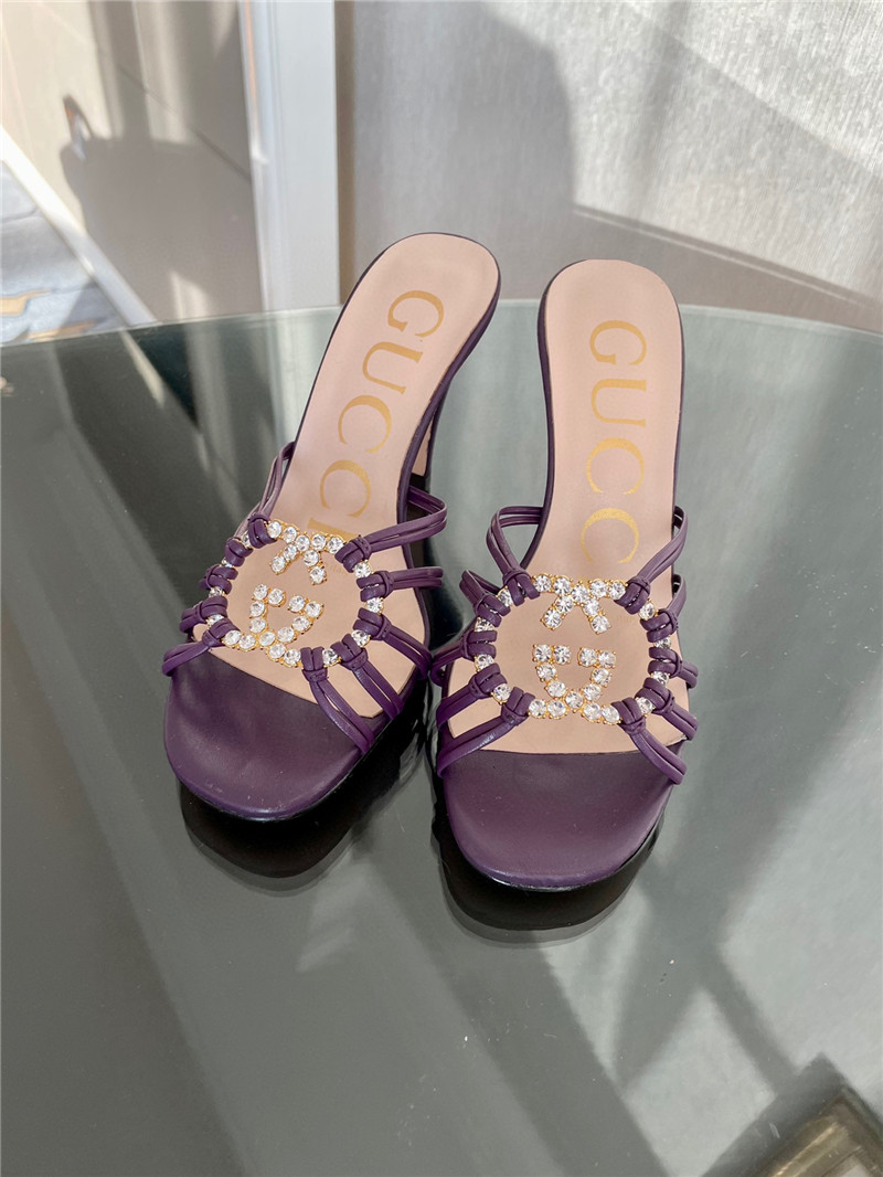 gucci new crystal embellished sandals and slippers - Sneaker Replica Workshop