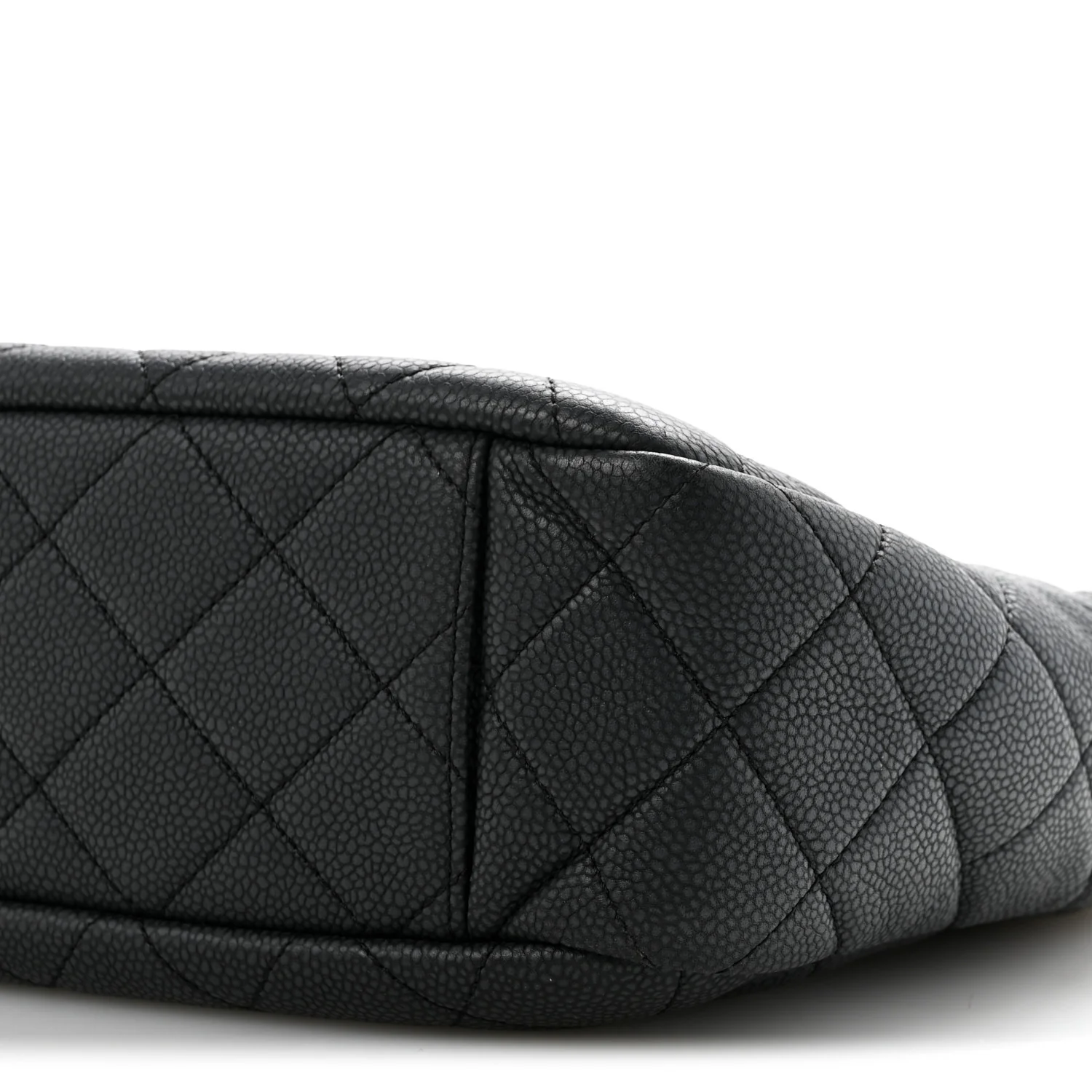 Caviar Quilted Large Coco Tassel Camera Case Black - Top Club