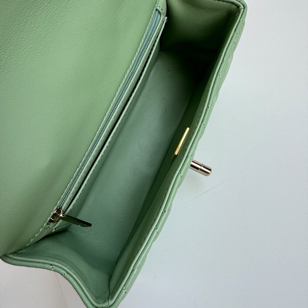 CHANEL Mini Classic Handbag With Top Handle - Top Club