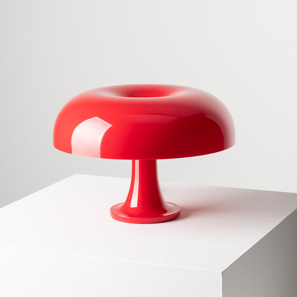 Tafellamp Nessino rood