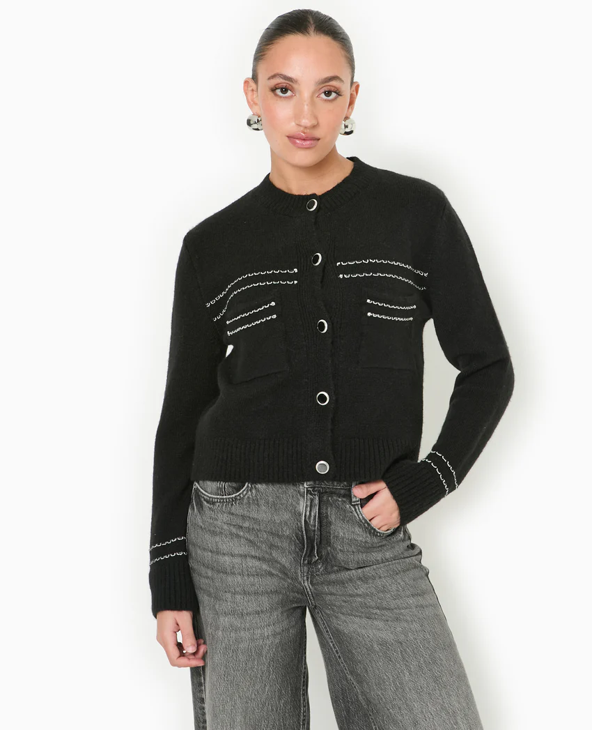Pimkie Gilet avec détails contrastés