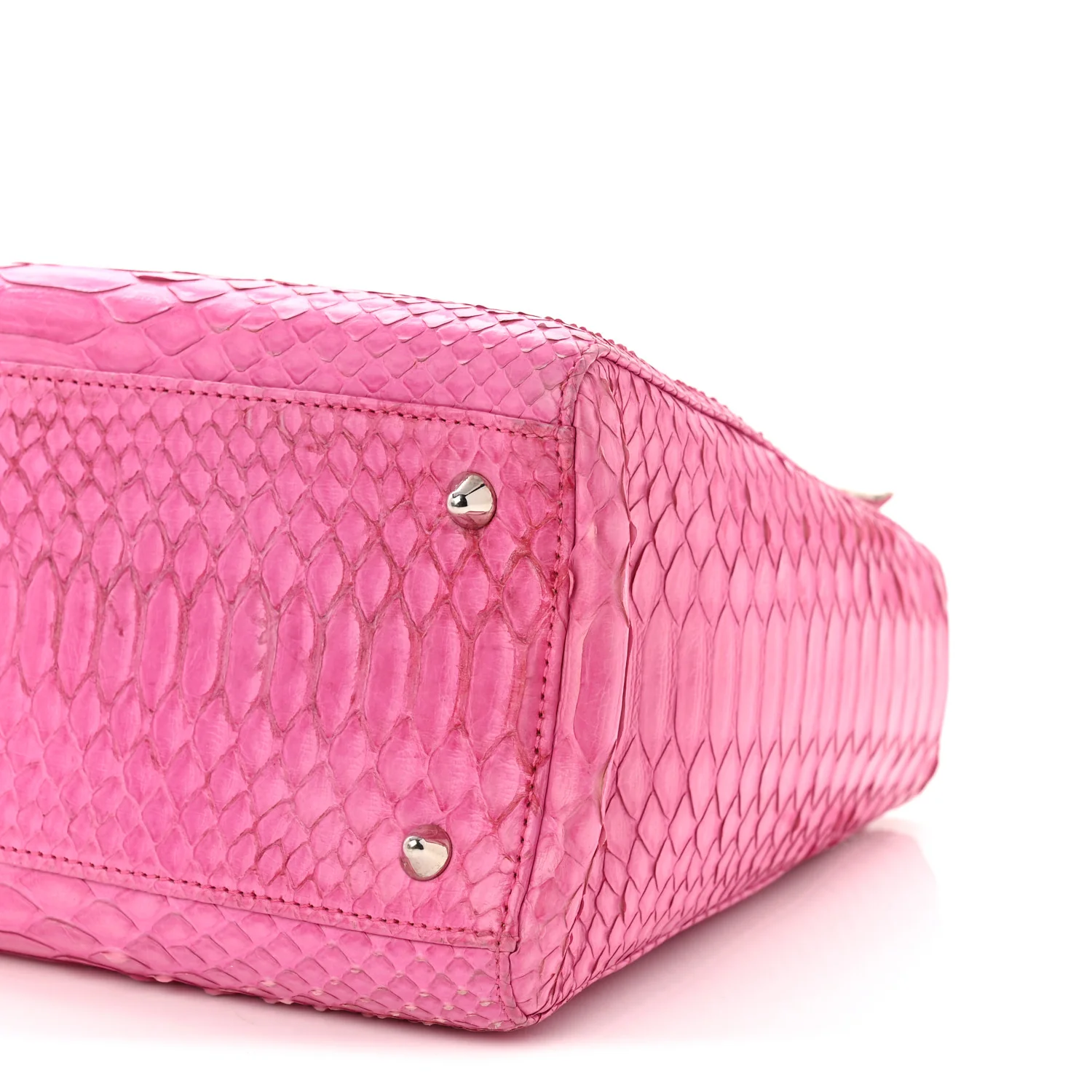 Snakeskin Medium Lady Dior Pink - Top Club