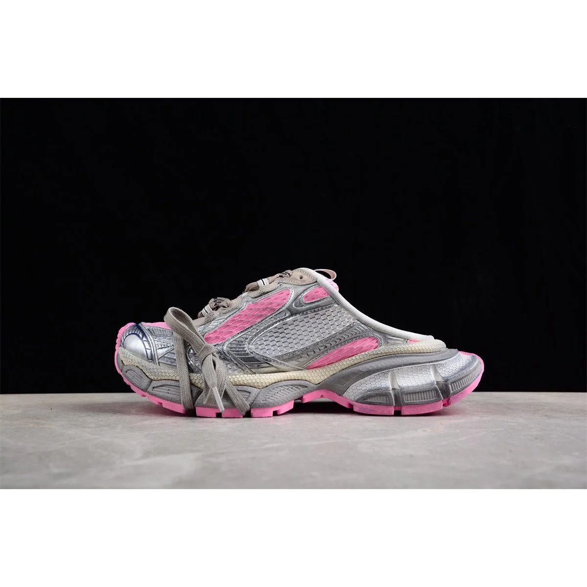 BALENCIAGA 3XL MULE x GREY PINK - Sneaker Replica Workshop