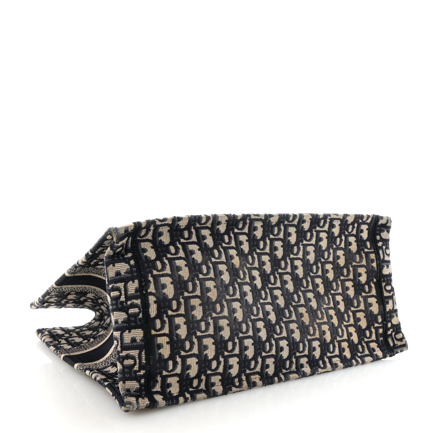 Oblique Medium Book Tote Blue Multicolor - Top Club