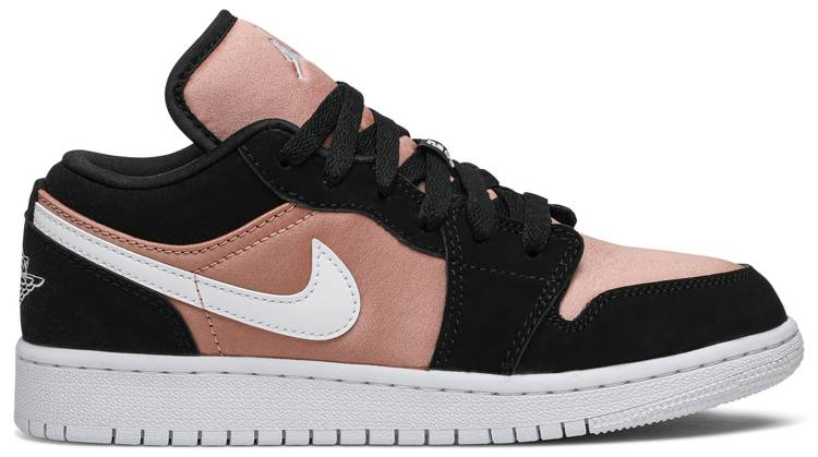 Air Jordan 1 Low GS  White Rose Gold  554723-090 - Sneaker Replica Workshop