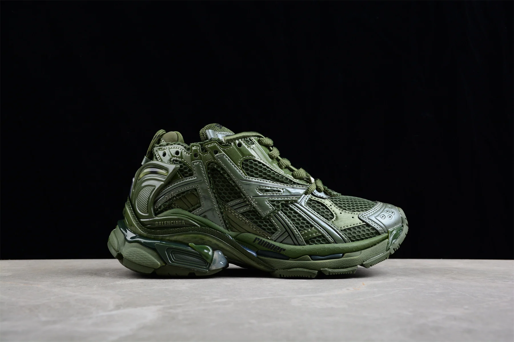 Balenciaga Runner – Leather Free Khaki - Sneaker Replica Workshop