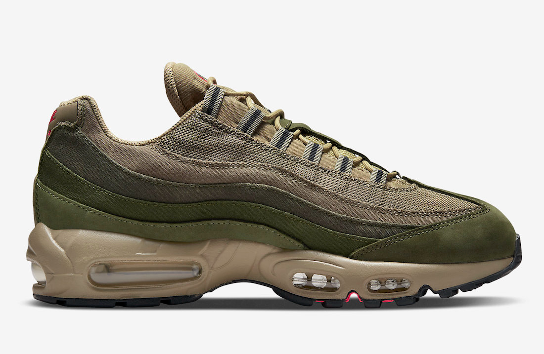 Air Max 95 SE  Rough Green  DQ8570-200 - Sneaker Replica Workshop