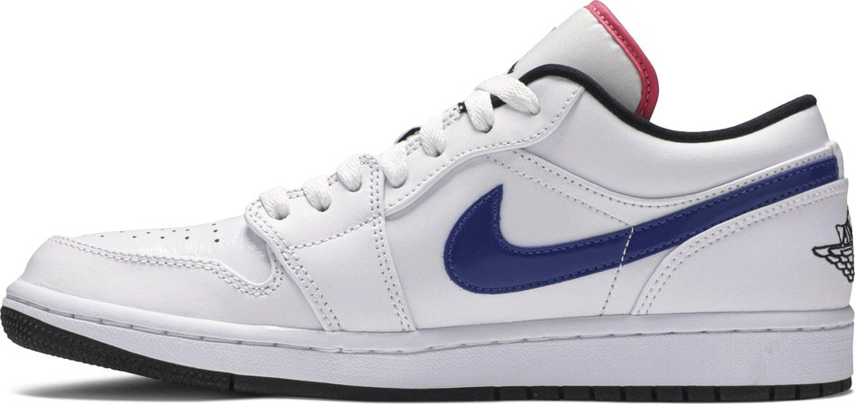 Air Jordan 1 Low  Multi-Color Swoosh  CW7009-100 - Sneaker Replica Workshop