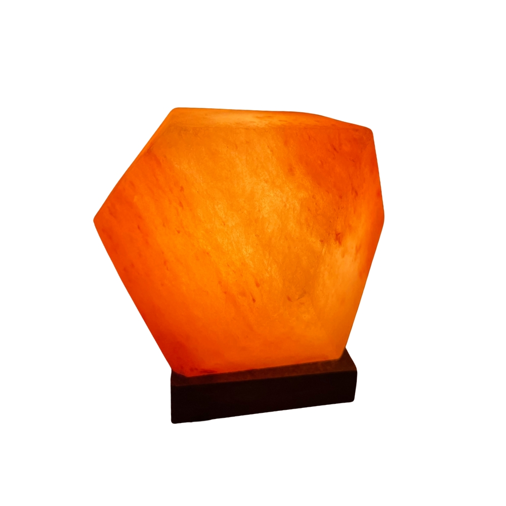 Tafellamp Diamant zoutlamp