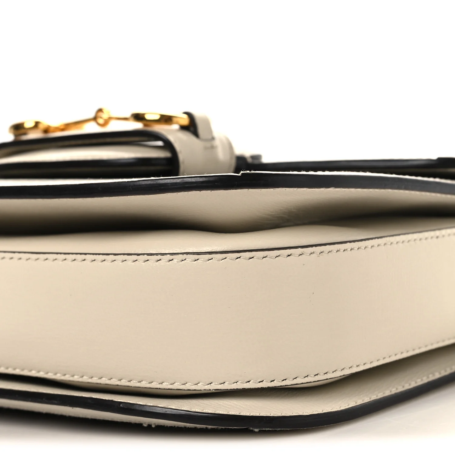 GG Supreme Monogram Horsebit 1955 Shoulder Bag Beige Mystic White - Top Club