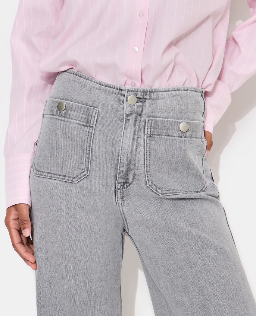 Pimkie Jean wide taille haute avec poches devant