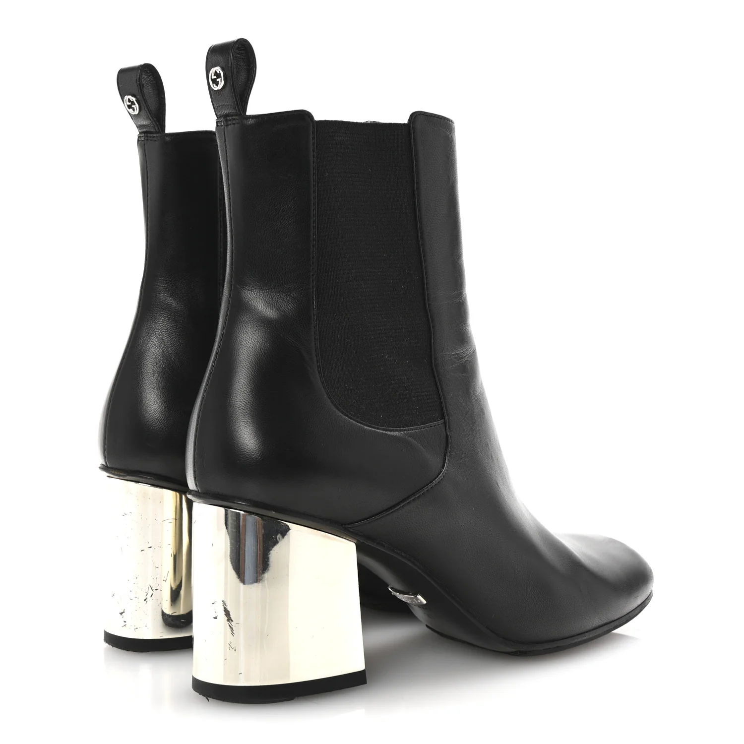 Nappa Charlotte Ankle Boots 37 Black - Top Club
