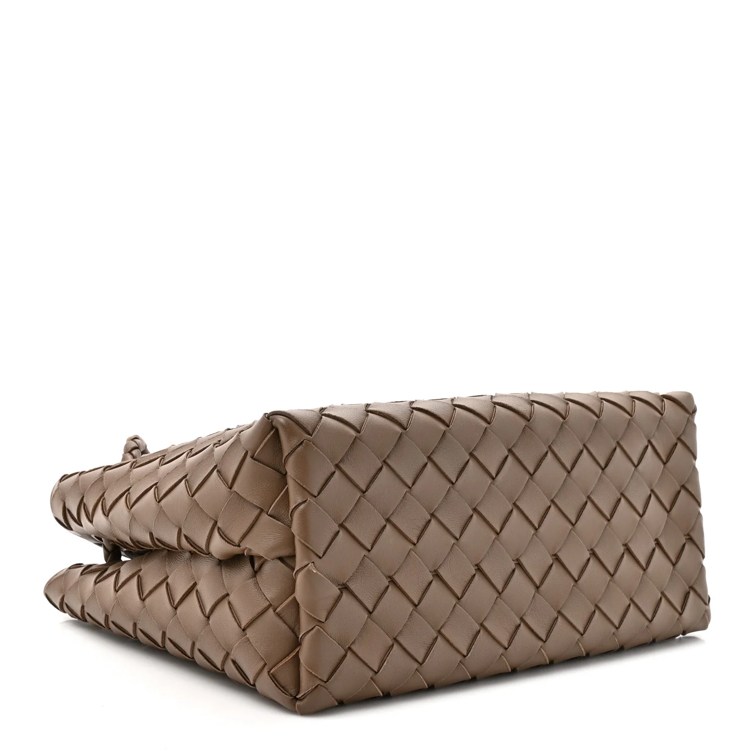 Nappa Intrecciato Small Andiamo Shoulder Bag Pinecone - Top Club