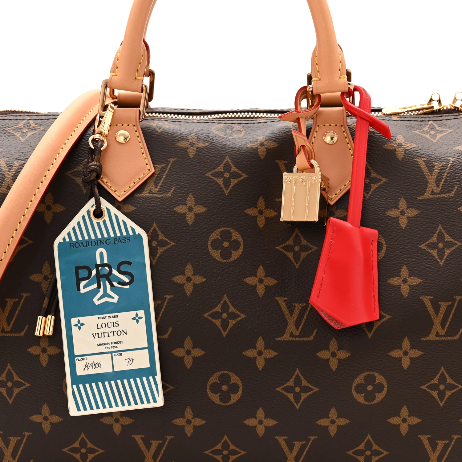Monogram Speedy Soft 30 Crafty Red - Top Club