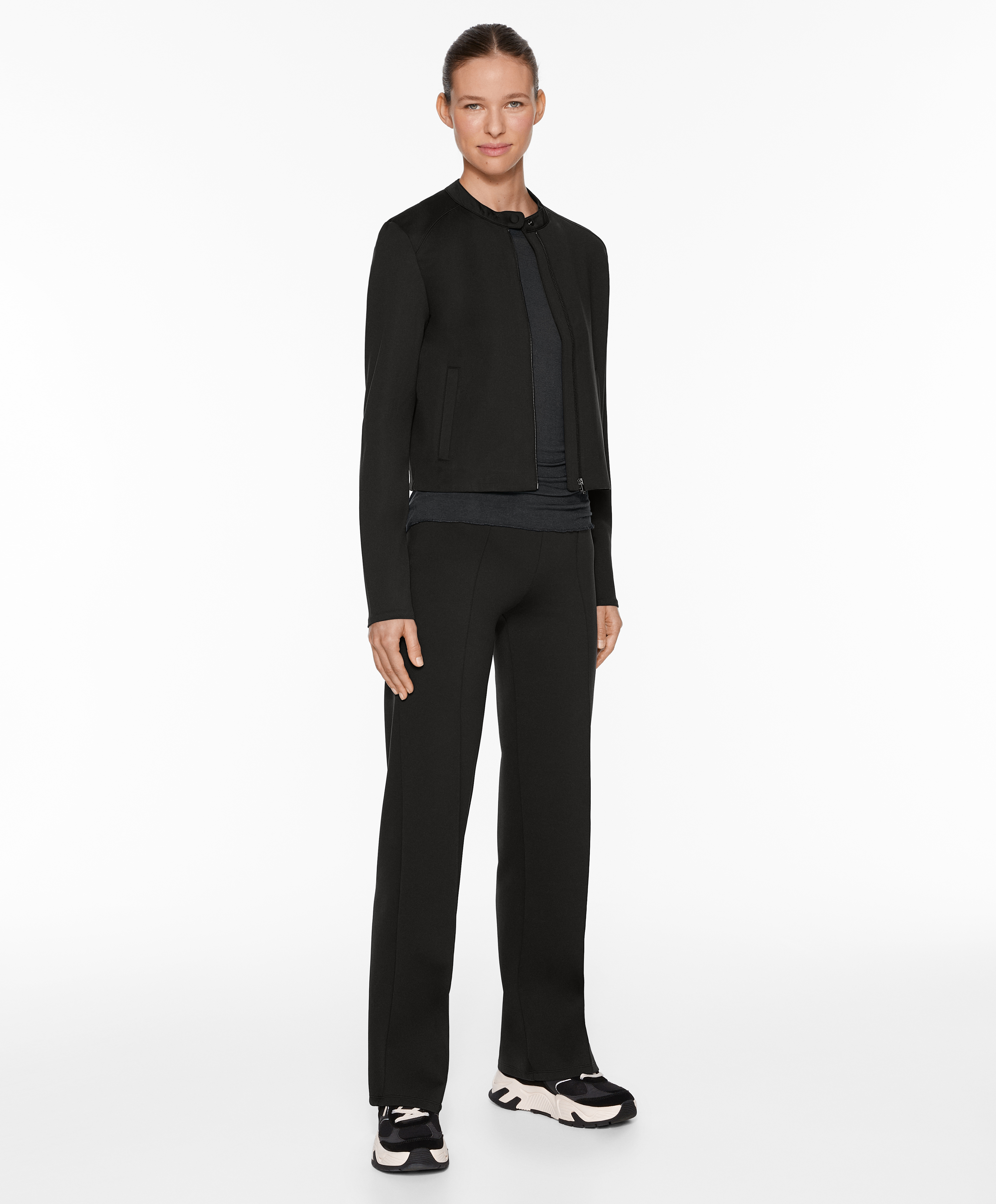 OYSHO Extra-fine long-sleeved T-shirt