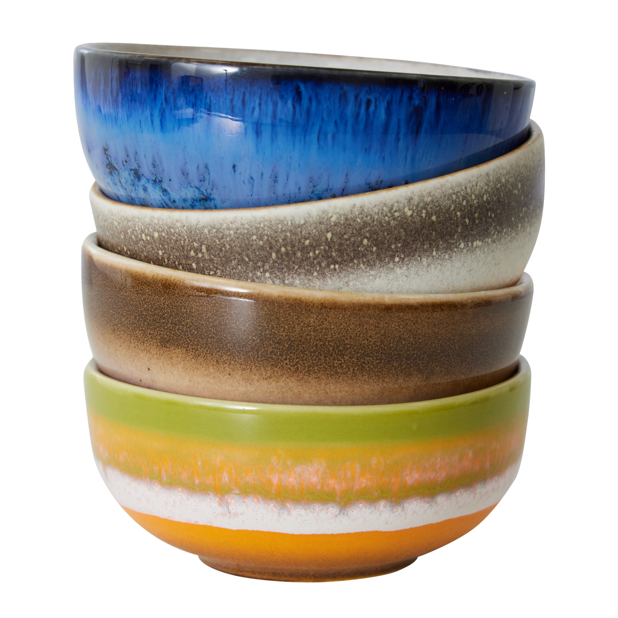 Servies 70's Ceramics XS schaal Sierra - set van 4