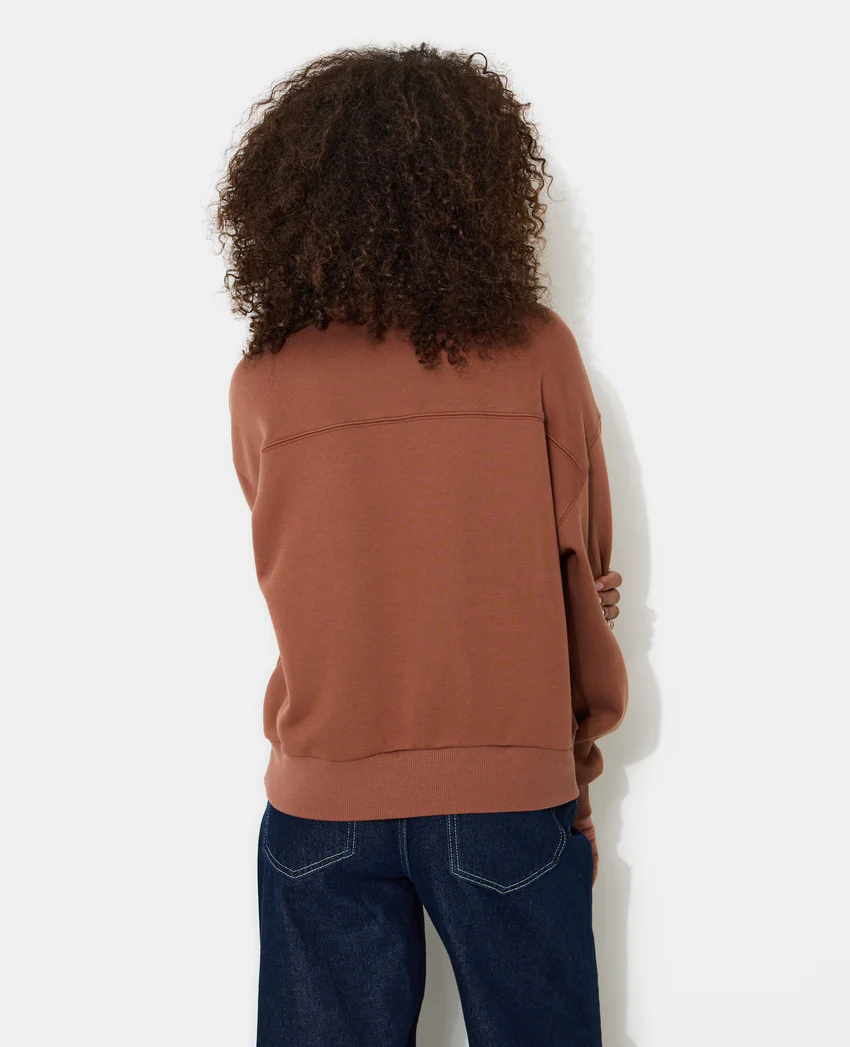 Pimkie Sweat col polo avec poches et détails coupés