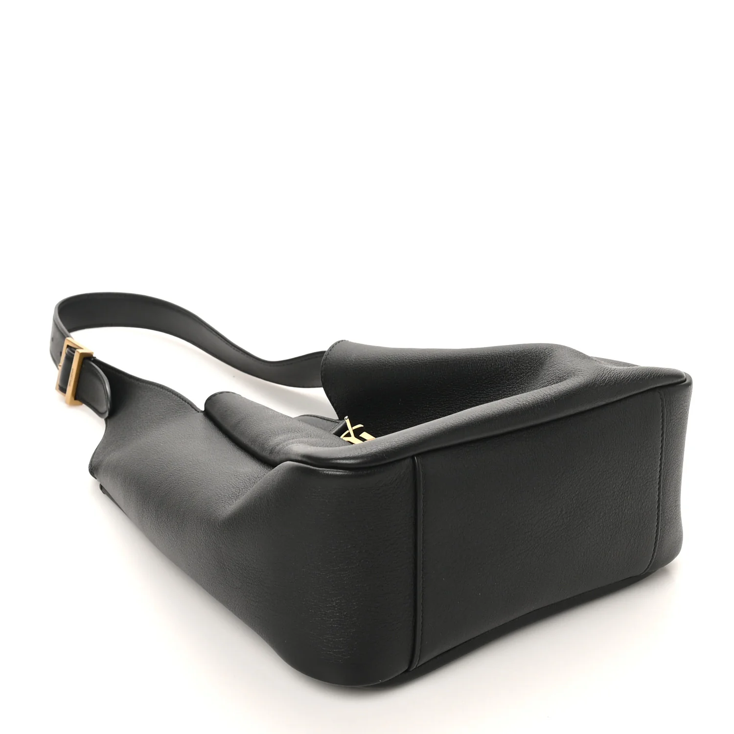 Smooth Calfskin Small Le 5 A 7 Soft Hobo Black - Top Club
