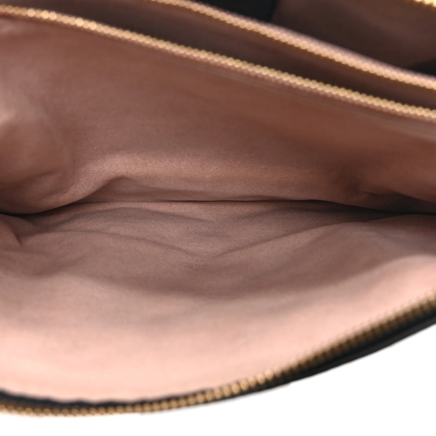 Lambskin Embossed Monogram Coussin PM Black - Top Club