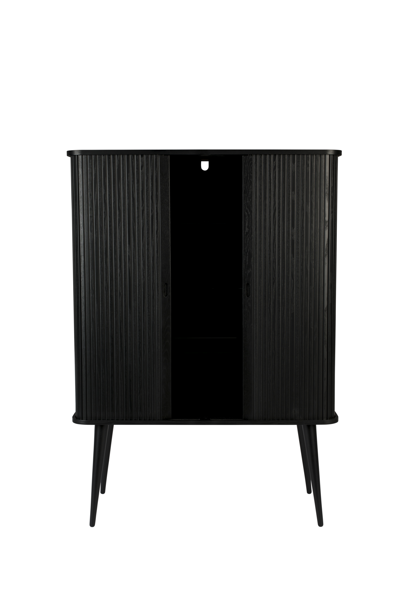 Wandkast  Barbier zwart