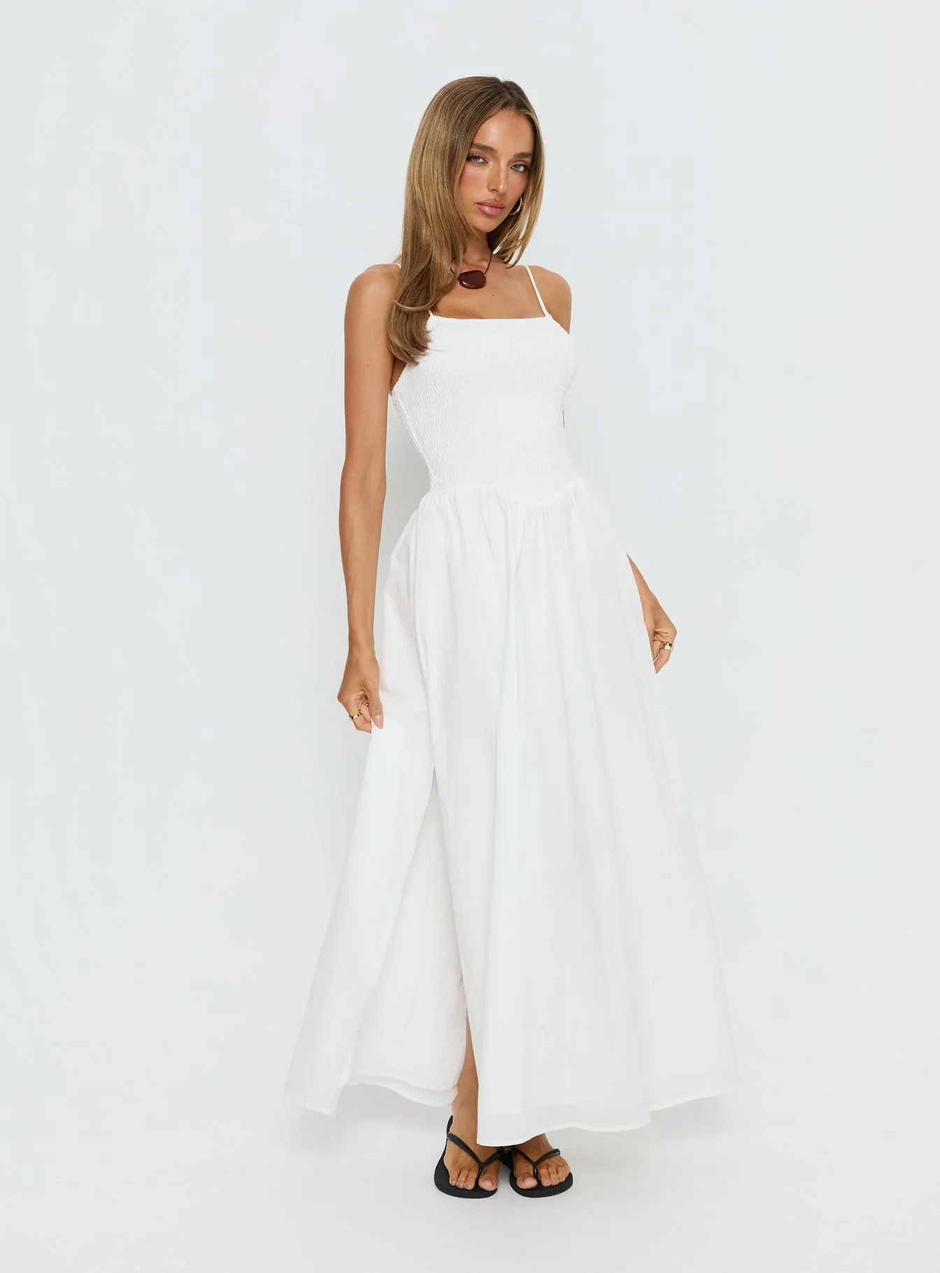 Carys Maxi Dress White