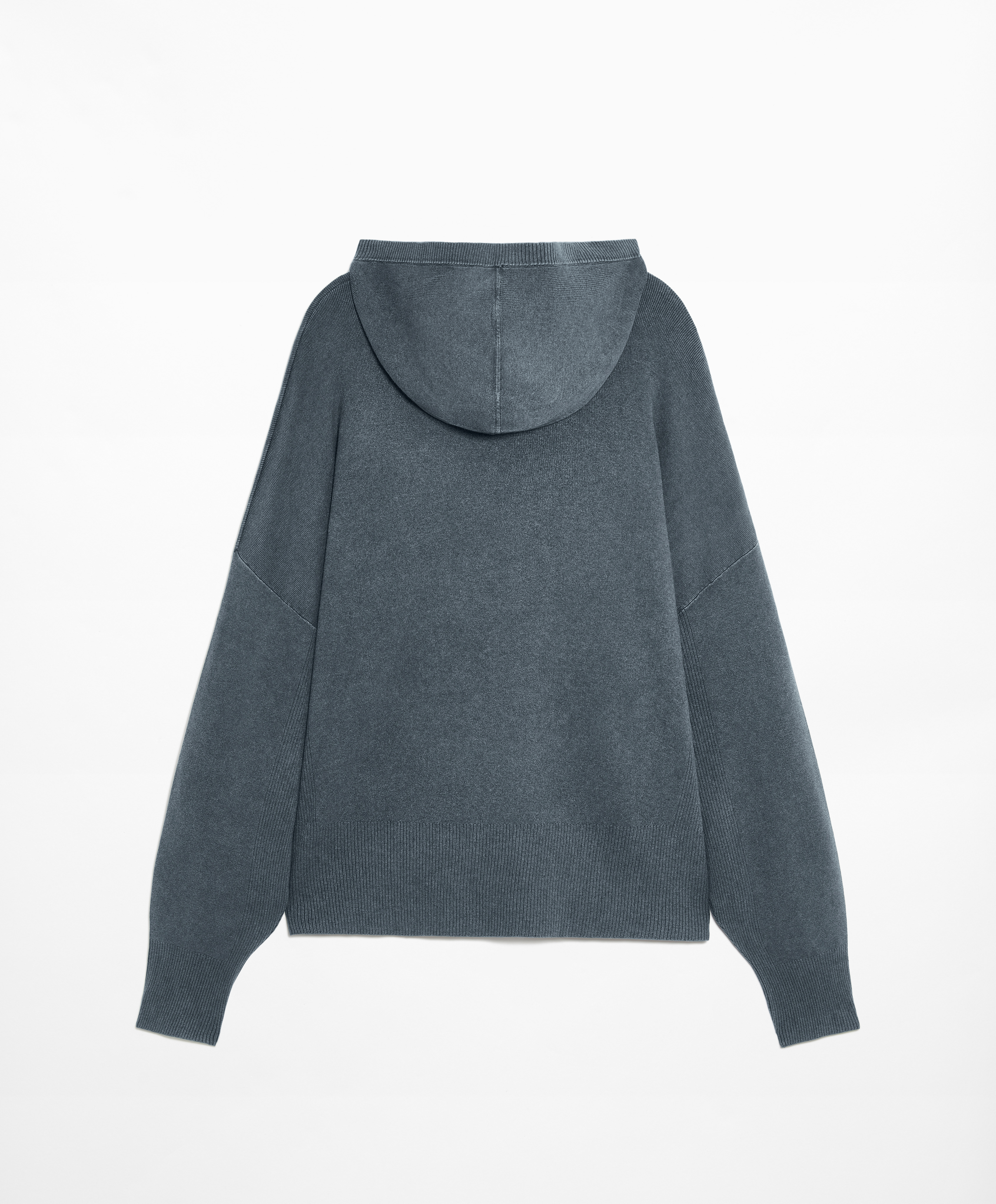 OYSHO Hooded knit sweatshirt