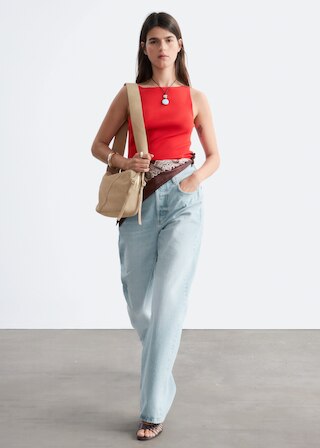 & Other Stories RIB-KNIT TANK TOP