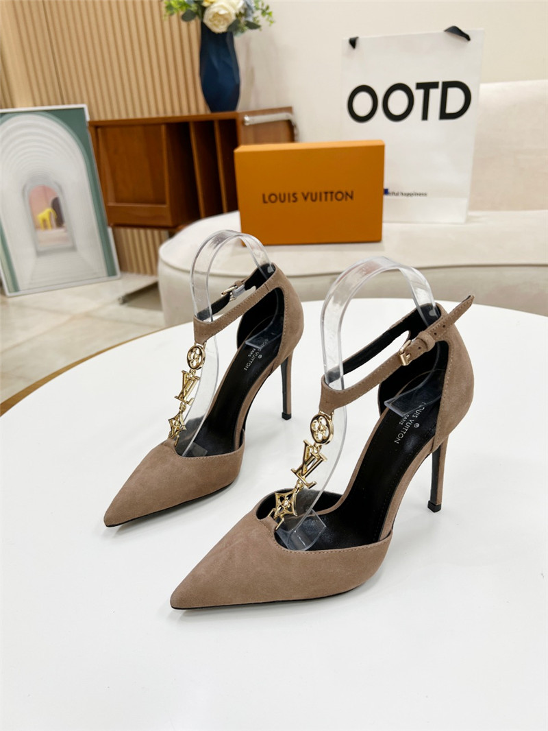 louis vuitton LV metal chain high heels - Sneaker Replica Workshop