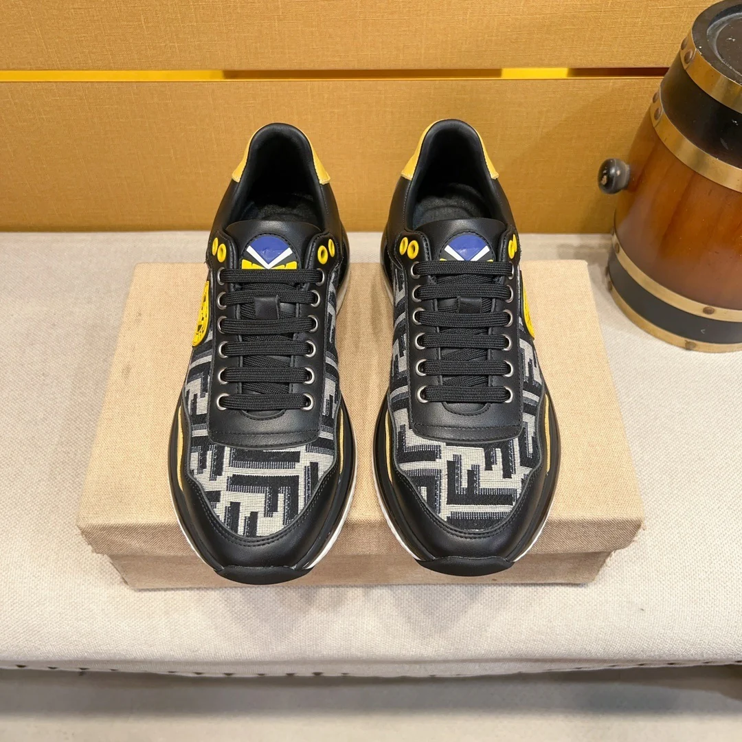Fendi Men's Sneakers Casual Fashion Sport Shoes - Sneaker Replica Workshop