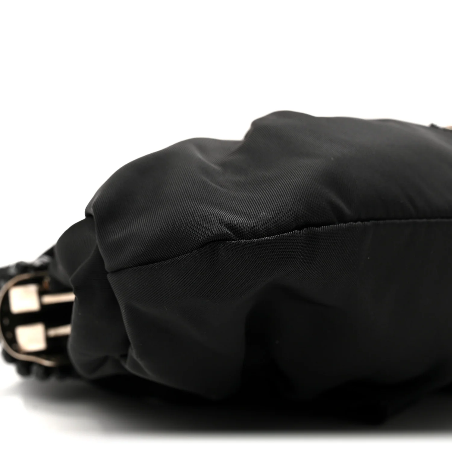 Tessuto Nylon Bead Evening Bag Black - Top Club