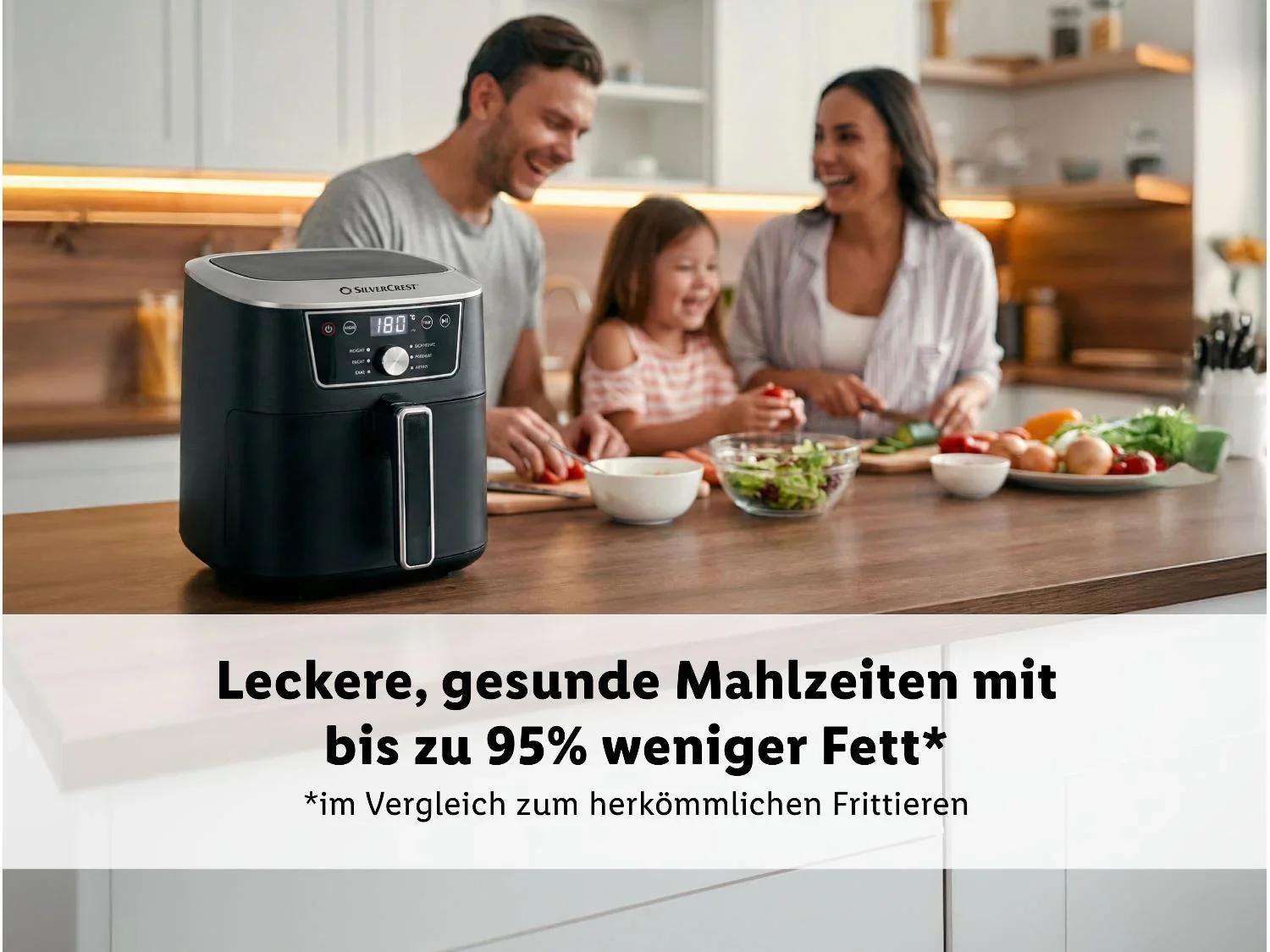 SILVERCREST Friteuse  air chaud 6,7 L