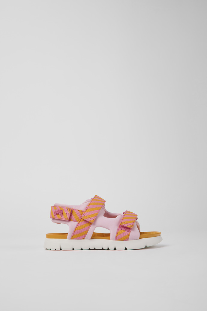 Caterpillar Multicolored Fabric Sandals for Kids