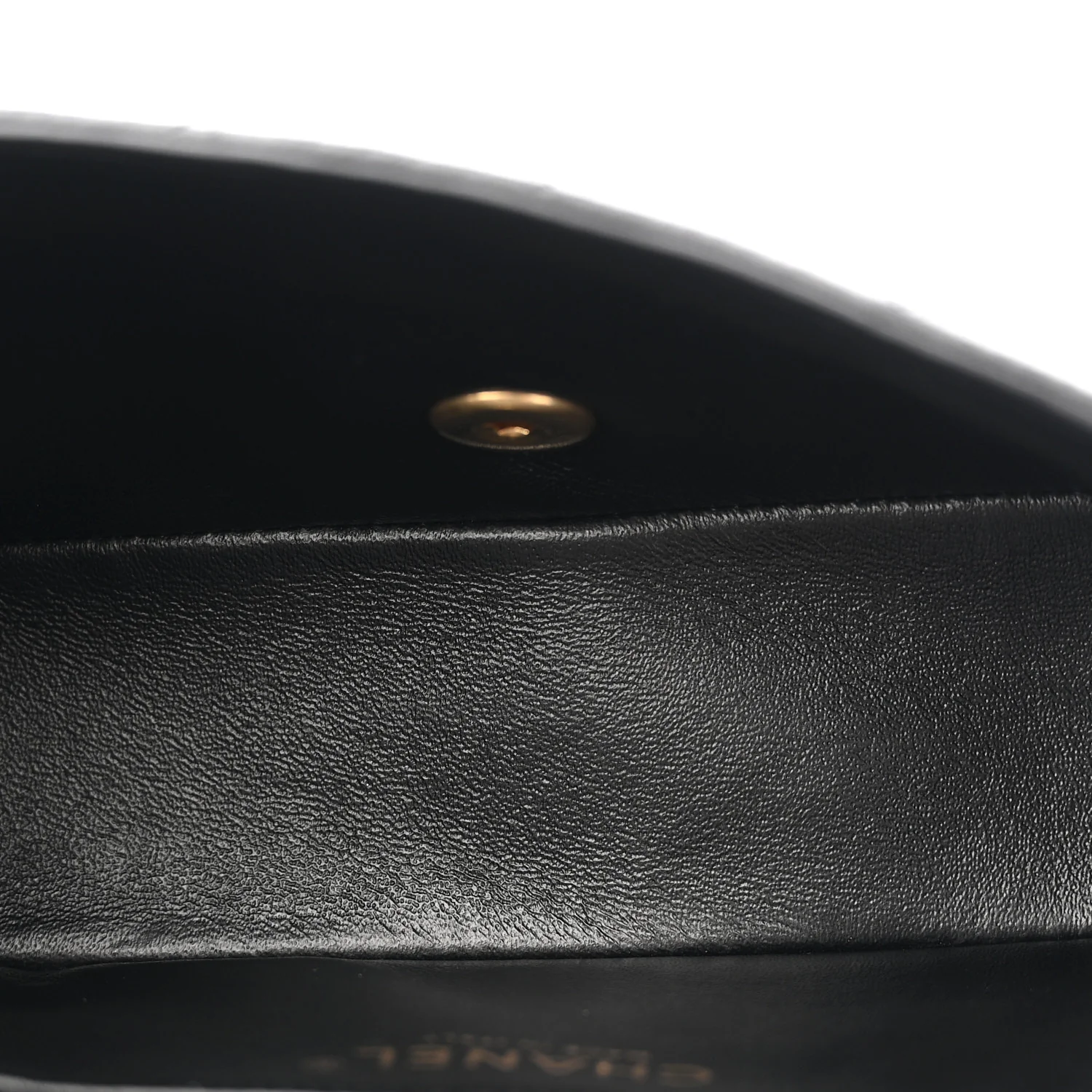 Metallic Caviar Quilted Mini Rectangular Flap Black - Top Club