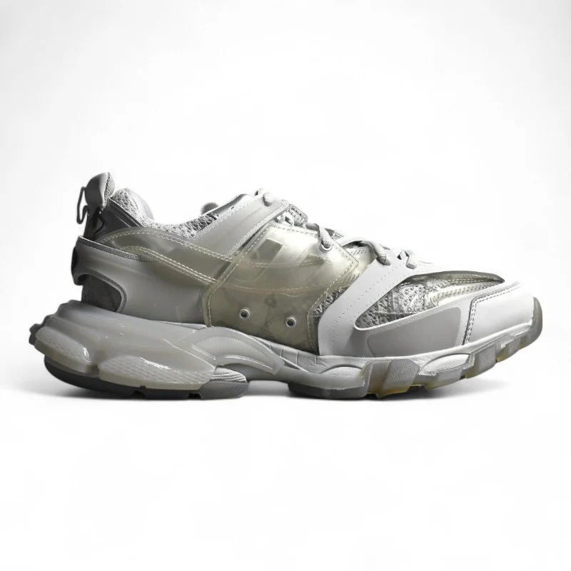 Balenciaga Track Clear Sole Sneaker Gray - Sneaker Replica Workshop