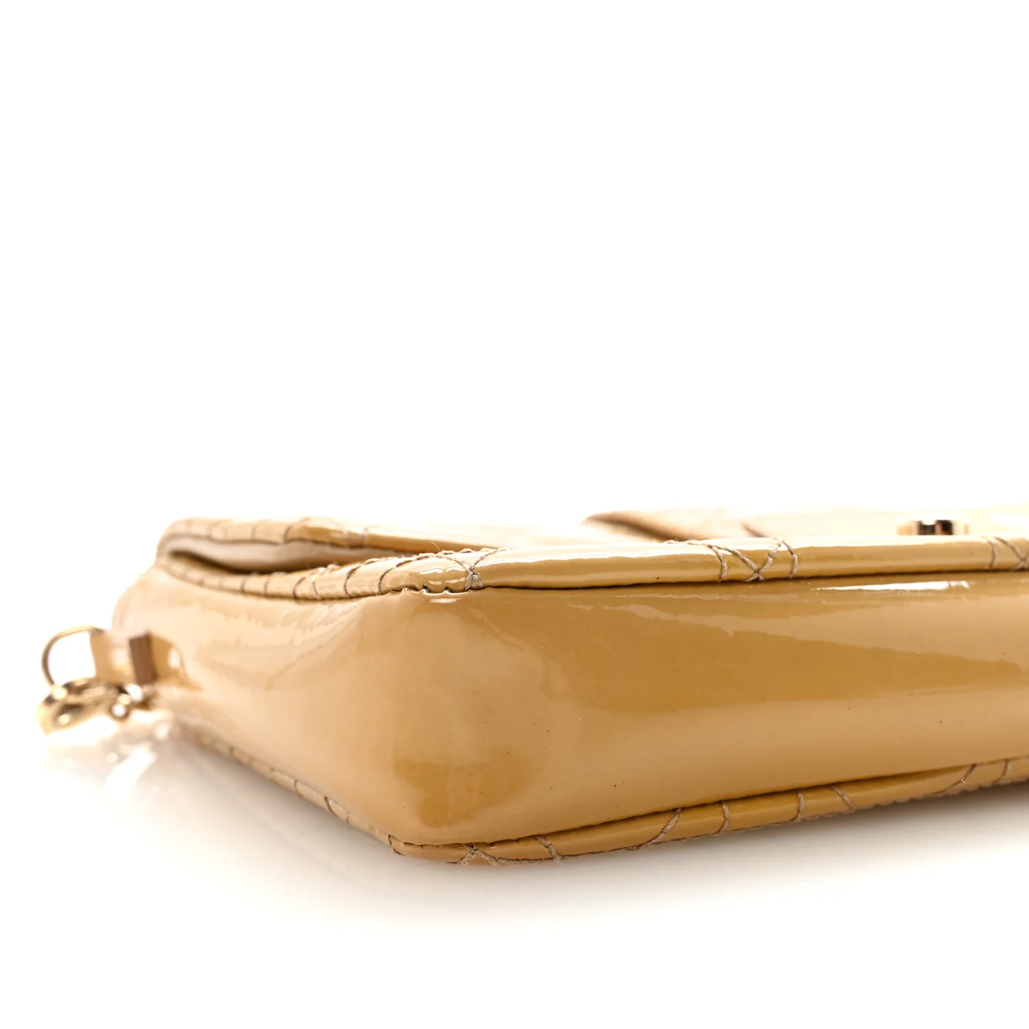 Patent Cannage Miss Dior Promenade Pouch Yellow - Top Club