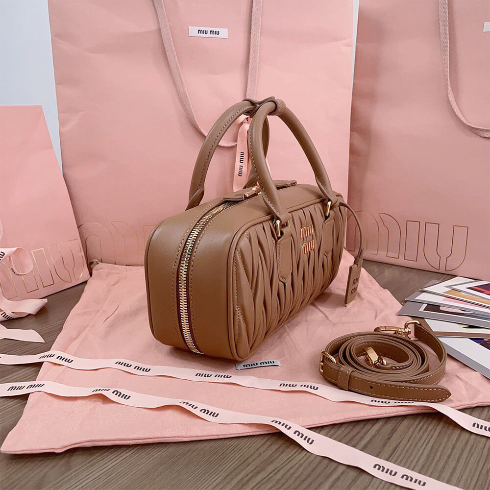 MIUMIU Large Arcadie matelasse nappa Bag(HIGH-END GRADE) - Top Club