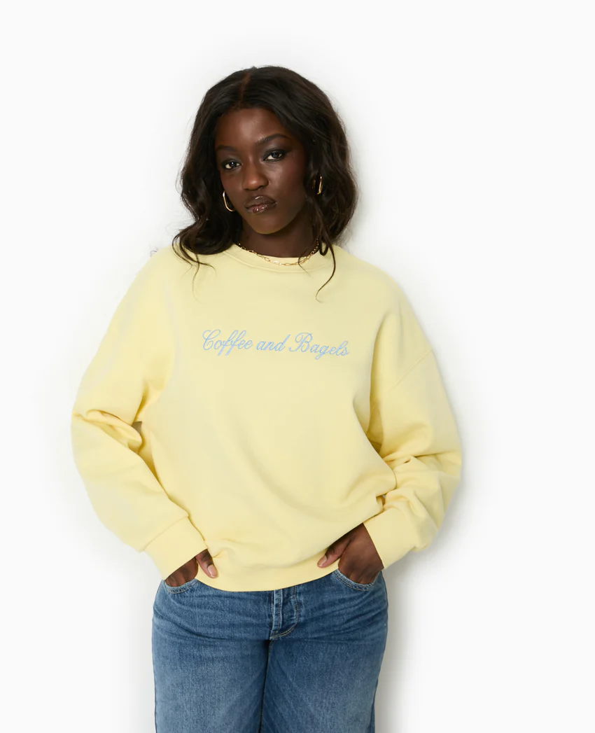 Pimkie Sweat oversize avec broderies devant et dos