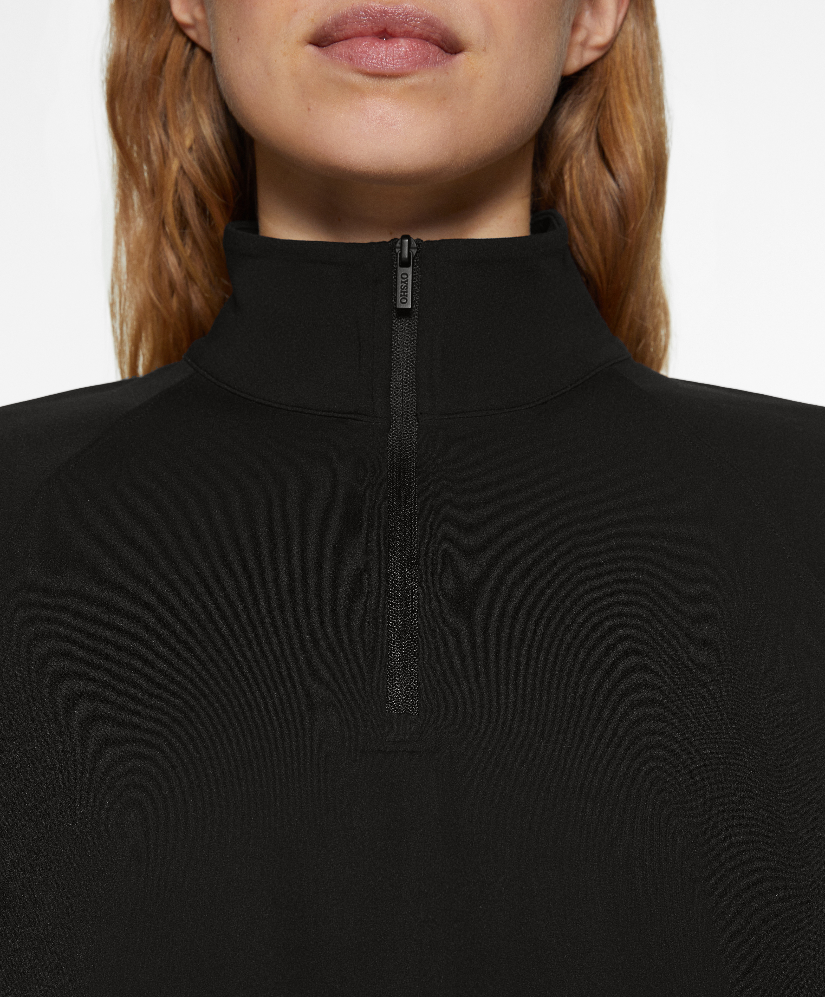 OYSHO Sweatshirt with half-length zip