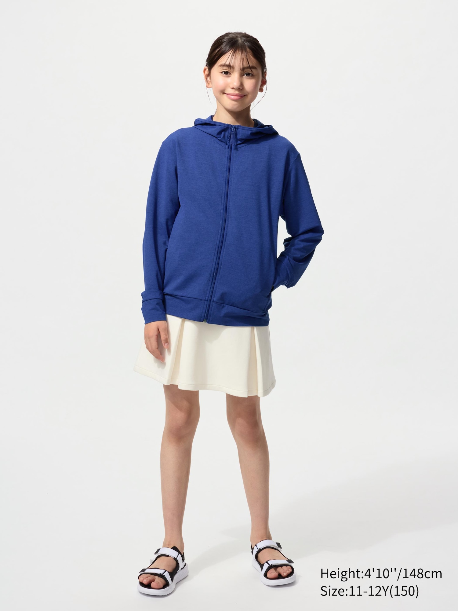 KIDS AIRism UV Protection Full Zip Hoodie