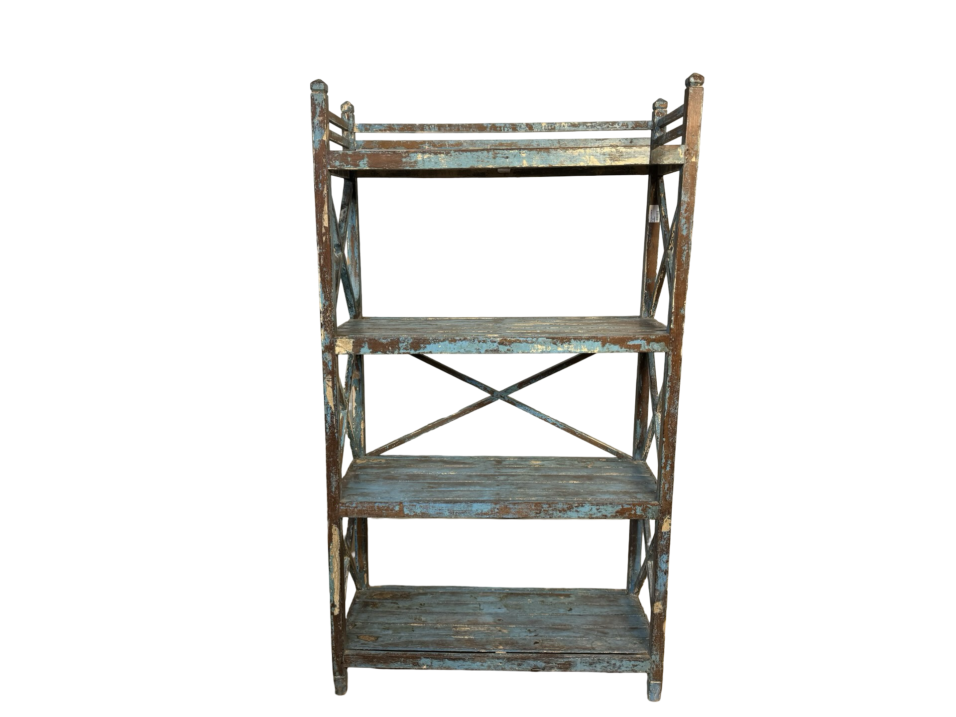 Wandkast groot uniek blauw