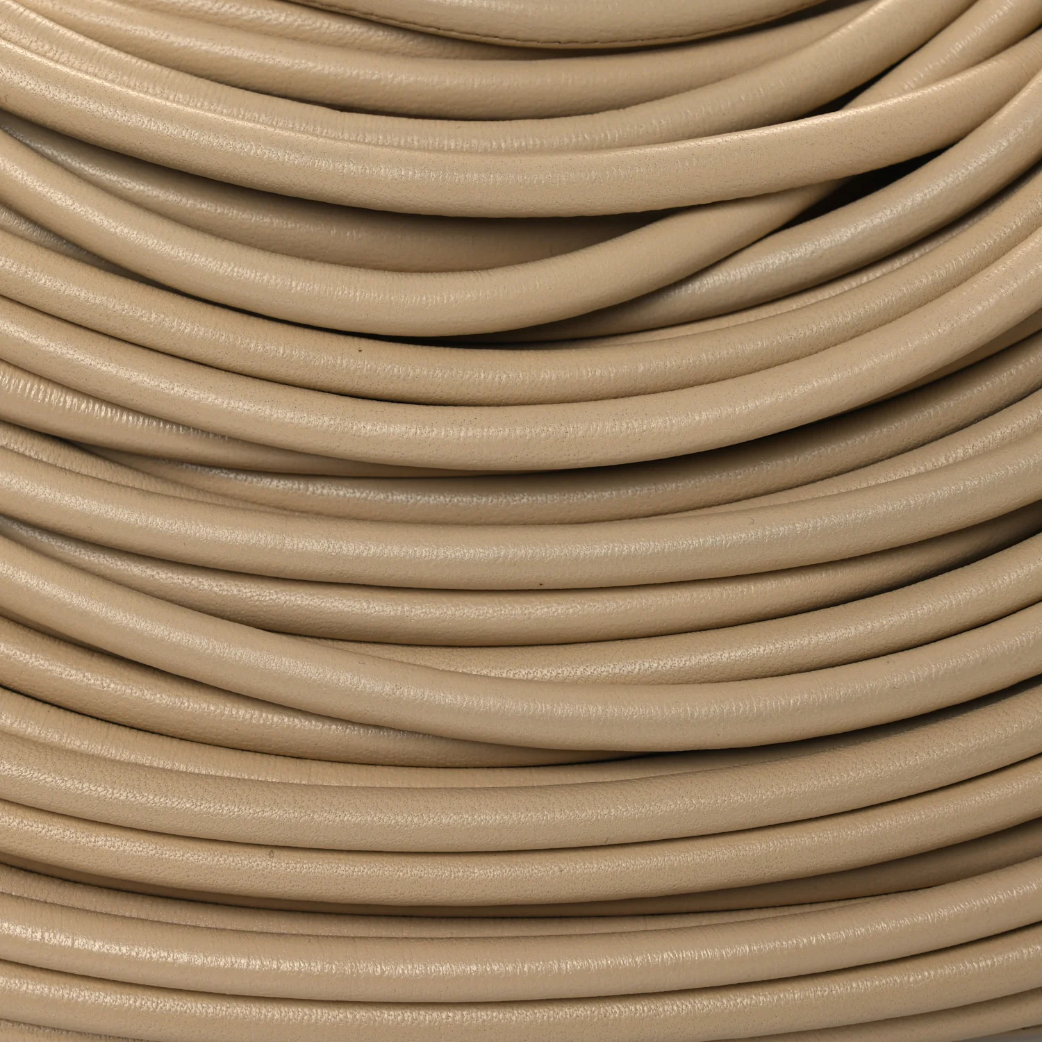 Nappa Mini Tubular Double Knot Porridge - Top Club