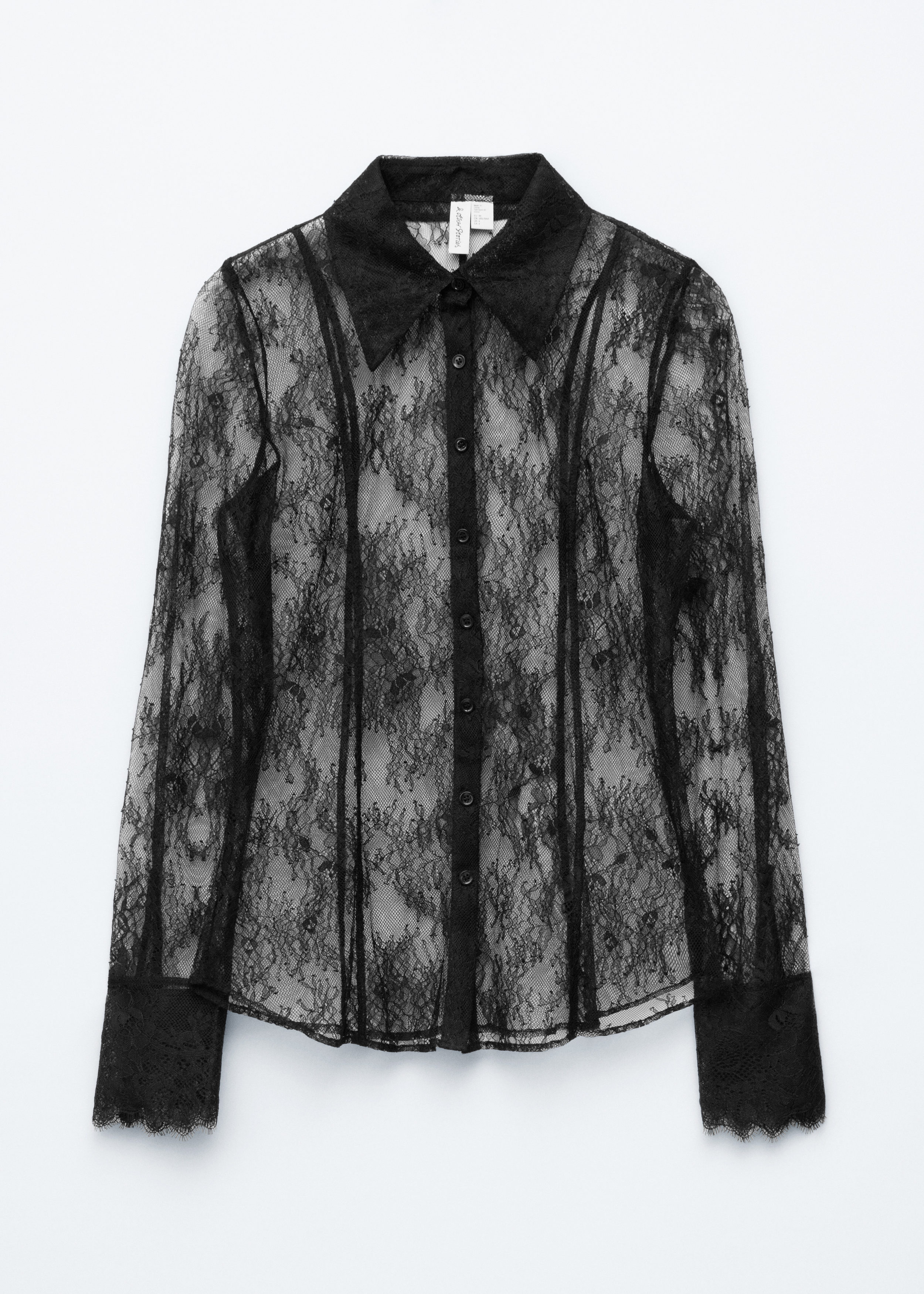 & Other Stories TAPERED LACE SHIRT