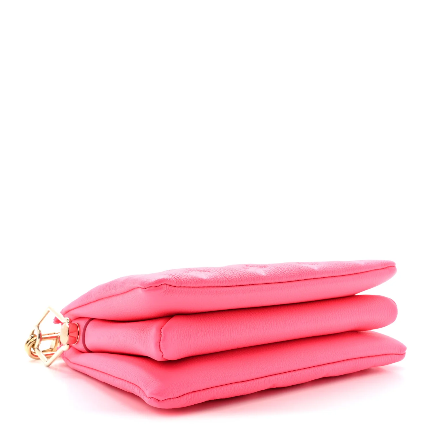 Calfskin Embossed Monogram Coussin BB Rose Fluo - Top Club
