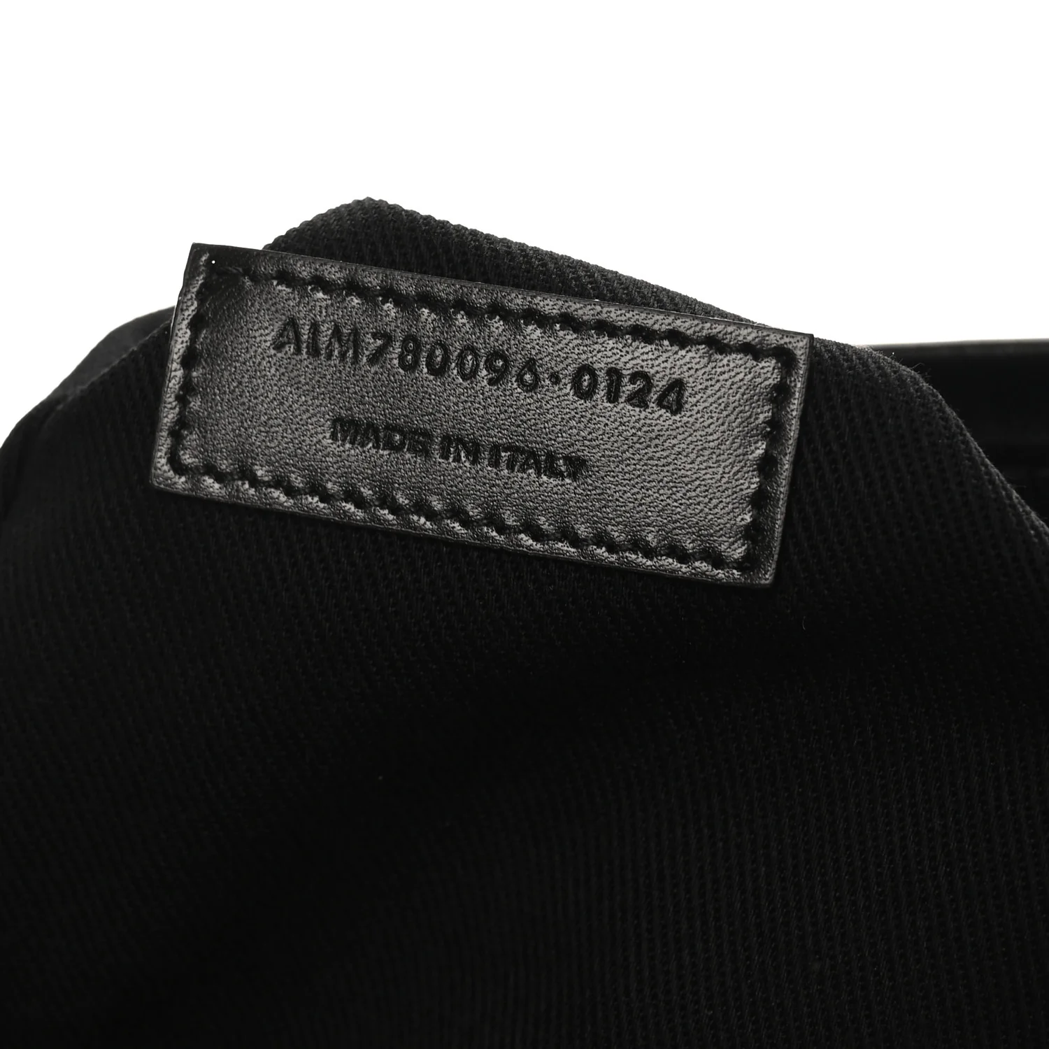 Linen Calfskin Rive Gauche Tote Black - Top Club
