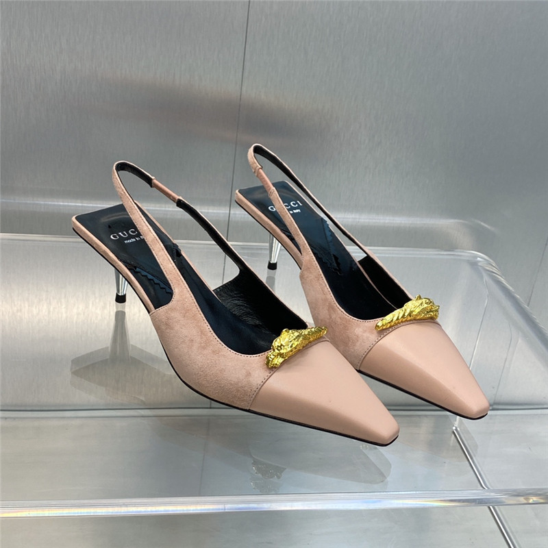 gucci mid heel candy color hardware buckle women s shoes - Sneaker Replica Workshop